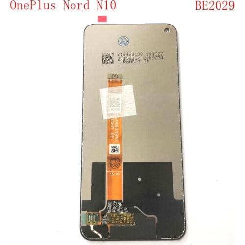 Original For Oneplus Nord N10 5G Lcd Screen DIsplay+Touch Glass Digitizer Pantalla Replacement BE2029