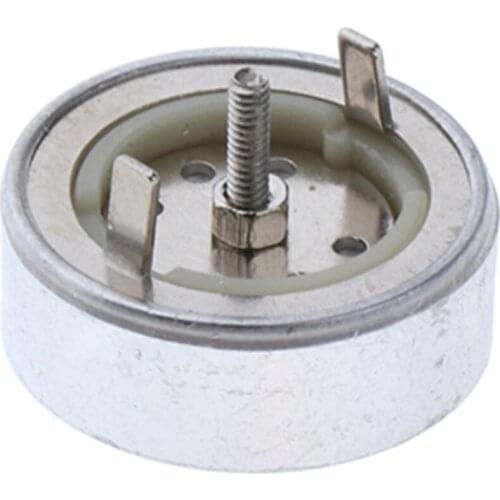 Professional Single-point Microphone Cartridge Wireless Systems 0.63inch Silver High Quality