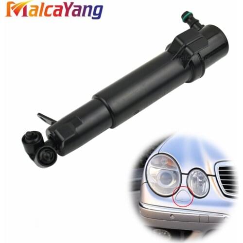 Front Headlight Washer Nozzle Cylinder 2118600547 (LH) & 2118600647 (RH) For Mer cedes-Benz E Class W211 E200 E280 2002-2009