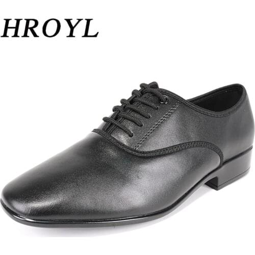 New Jazz Dance Shoes Genuine Leather Latin Dance Shoes Man Sneakers Ballroom Non-Slip Bigger Size Breathable Salsa Shoes