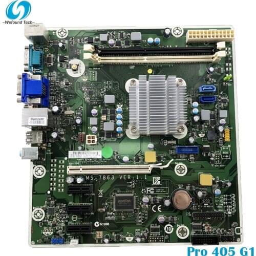 100% working for HP Pro 405 G1 MT MS-7863 motherboard 729643-001 729726-001