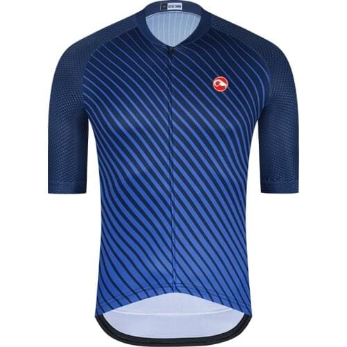 2021 Summer Men Cycling Jersey Mountain Bike Clothing Anti-UV Racing MTB Bicycle Shirt Uniform Breathable Cycling Clothing Wear