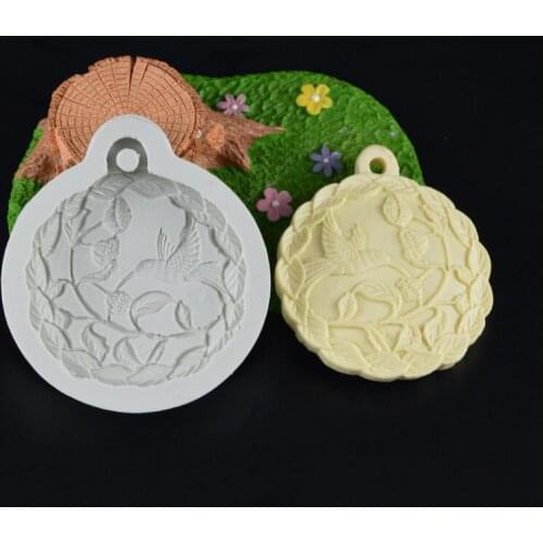 3D Liquid Flower DIY Handmade Soap Silicone Molds Fondant Cake Decoration Mold Chocolate Candle Tool