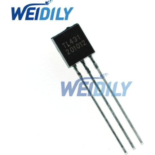 50PCS/Lot TL431 TL431A tl431 431 TO-92 Regulator Tube Triode Transistor New