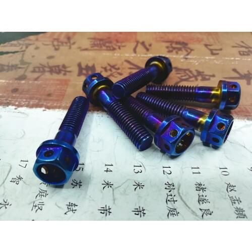 6pcs/lot 304 stainless steel Motorcycle screws M8*20/35/40/45/50/55mm screw Motorcycle accessories M8 Motorcycle bolts