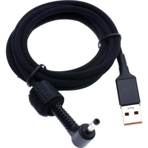 65W USB male head to DC 4.0*1.7mm Power Supply Adapter Cord 1.8m for Laptop Lenovo YOGA 510 710 MiiX5 7000 710S 20V 3.25A