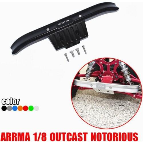 ARRMA 2020 new 1/8 NOTORIOUS 6S BLX OUTCAST 6S BLX-ARA106060 aluminum alloy front bumper AR320363