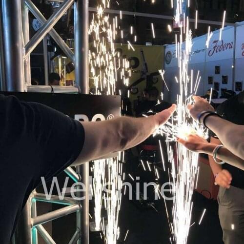 Free Shipping 2 PCS/LOT cold fireworks machine sparker wedding flame fountain