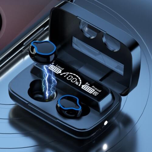 TWS Wireless Headphones Sports Earbuds Noise Reduction Music Headset Works On Android iOS All Smartphones Bluetooth Earphones