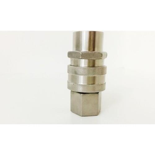 Stainless Female Quick Disconnect Set, Homebrew Fitting, 1/2"NPT thread 1/2"NPT thread beer Quick Disconnect for home brewing