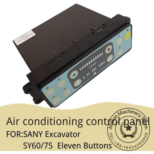 Suitable for Excavator SANY SY60/75 Air Conditioning Panel Switch controller Excavatormachine Accessor