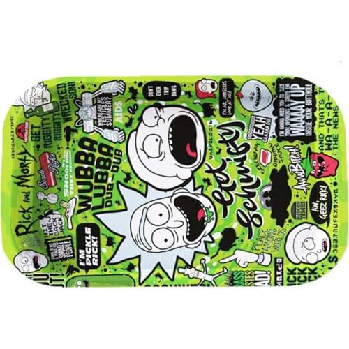 Metal Tray Tinplate Cigarette Tray Candy Fruit Tray Hotel Restaurant Hotel Household Metal Tray Tobacco Operating Panel