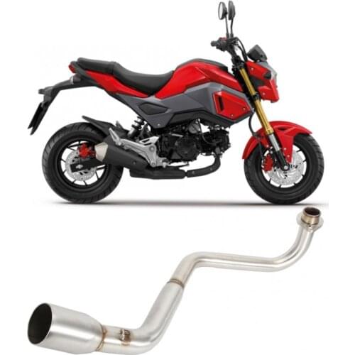 Motorcycle Modification Exhaust Middle Link Pipe Fit for HONDA MSX125 2013 2014 2015 2016 2017 2018 2019 motorcycle accessories