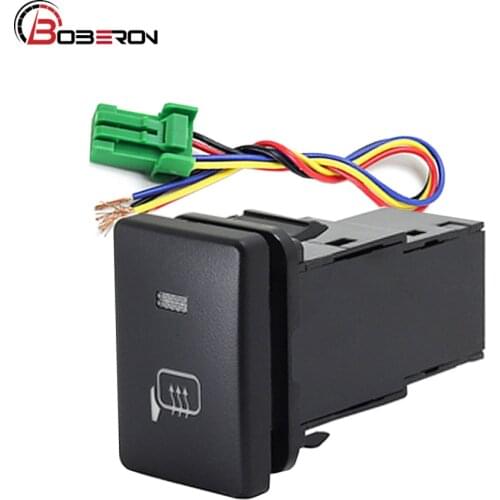 1PC Car Rearview Mirror Heating Switch Button With Wire Fit For Mitsubishi Outlander 2013 2014 2015 2016 2017 2018 2019 2020