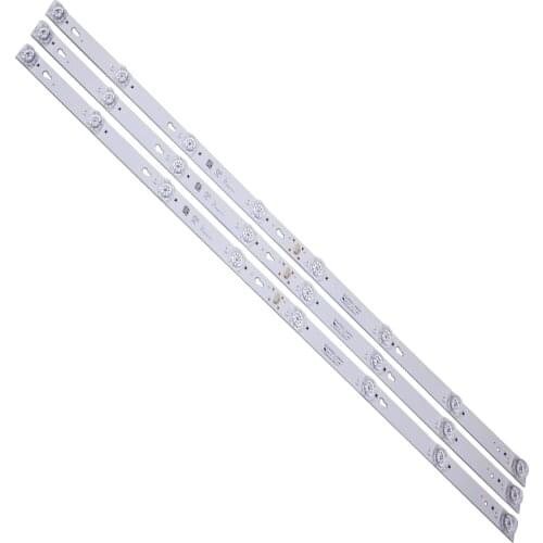 New Kit 6 PCS 8LED 69cm LED backlight strip for L40F3301B L40P-F 4C-LB4008-HR01J 40D2900 40HR330M08A6 V8 L40E5800A L40F3301B