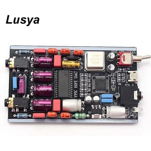 PCM2706 TDA1305 DAC Decoder Amp I2S To 3.5mm Output USB Amp Mini DAC Decoder Board G2-009