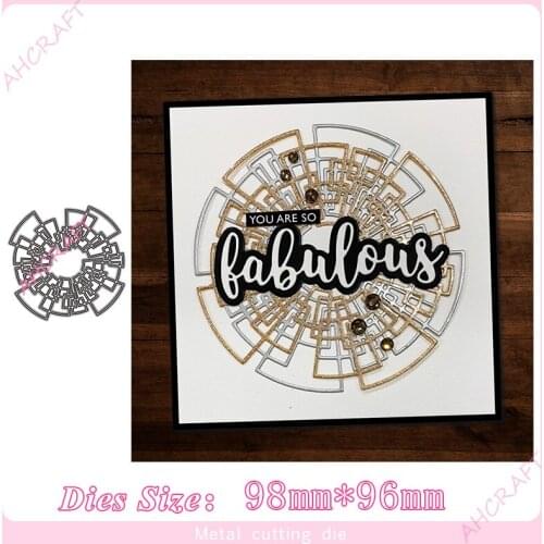 Scattering pattern Background Metal Cutting Dies for diy Scrapbooking Photo Album Decorative Embossing PaperCard Crafts Die2020