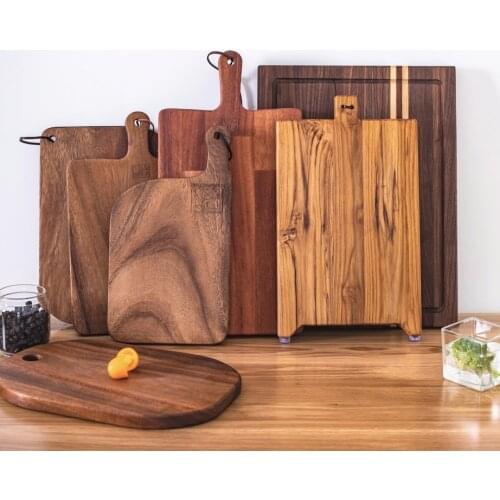 Black Walnut Wood Chopping Board Solid Kitchen Cutting Board