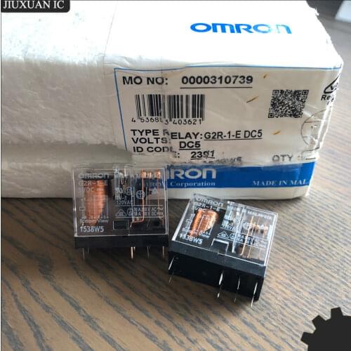 [In stock] Brand new original Relay G2R-1-E DC5 G2R-1-E DC12V New original power relay 16A 8pin