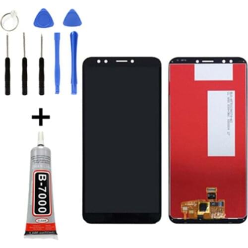 FOR Huawei Y7 2018 Slatted LCD Display Touch Screen Replacement No Dead Pixel AAA + + + Quality