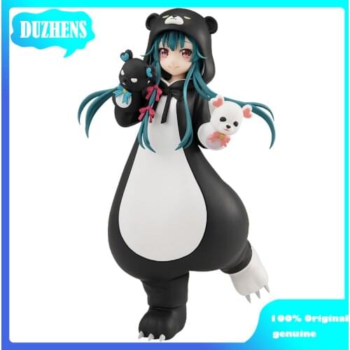 100% Original genuine Kuma Kuma Kuma Bear YUNA black edition 17cm PVC Action Figure Anime Figure Model Toys Figure Doll Gift