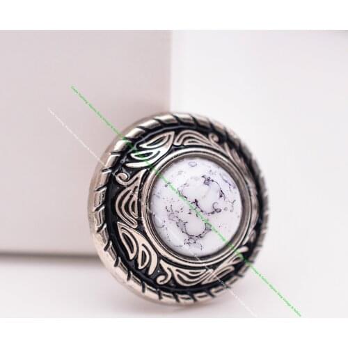 10X Antique Flower Carved Handcraft Leathercraft Belt Purse Horse Saddle Tack Concho Decor 20mm