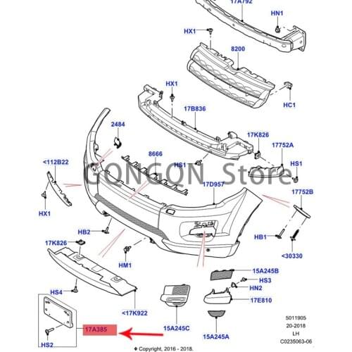 CAR is suitable for Aurora 12 Yao moving license plate 2012-2021lan dro ve rra nge rov ere voq ue bracket-license plate plate li