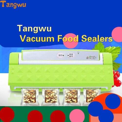 Free shipping Commercial food vacuum packing machine, automatic sealing machine household plastic packaging