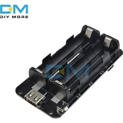 Two Voltage 18650 Lithium Battery Shield V8 Mobile Power Expansion Board Module 5V/3A 3V/1A Micro USB For Arduino ESP32 ESP8266