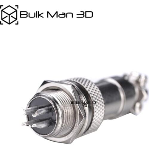 GX16 16mm 4Pin 220V 20A Male And Female Connector Electrical Connector Aviation Connector Plug