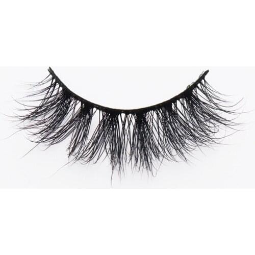 Mink Hair Fake Eyelashes Factory Direct Natural Thick Nake Makeup Fake Eyelashes Handmade Fake Eyelashes KNG-18 Cosmetic Gift