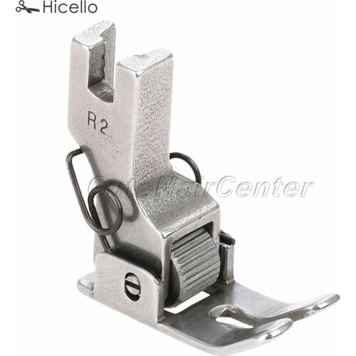 R2 Flat Sewing Roller Presser Foot flat Sewing Machine Parts Accessory Feet Wheels Steel Hicello