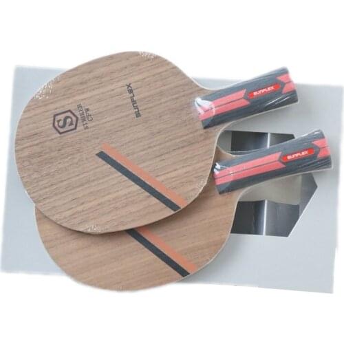 SUNFLEX STRIKER CFW Table Tennis Blade 5 Ply wood 2 Ply Carbon Fiber Ping Pong Blade for Table Tennis Racket