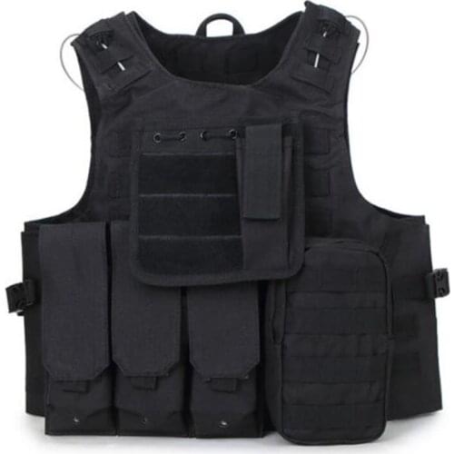 Tactical Multi-pocket Vest Military Hunting Paintball Equipment Outdoor Hunting Body Armor Molle Assault CS Vest Tactical Vest