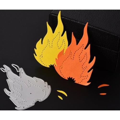 Creative flame Metal Cutting Dies Stencils For DIY Scrapbooking Embossing Paper Cards Handmade Die Cuts Decor Craft