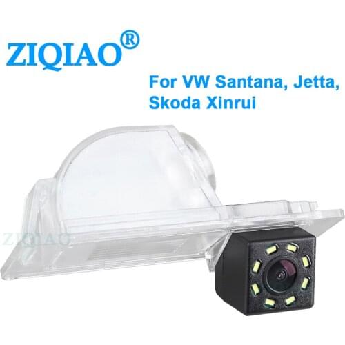 ZIQIAO for VW Santana 2013 2015 2016 2017/ Jetta Skoda Rapid 2013 2015 2016 Reverse Parking Rear View Camera HS121