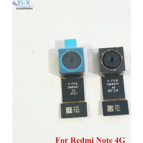 1PCS New Rear Main Back Camera Module Flex Cable Repair Parts For Xiaomi Redmi Note 4G