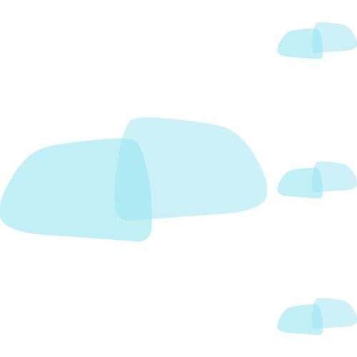 2Pcs Car Rearview Mirror Film Anti Rain Waterproof Anti-Scratch Clear Protective Car Membrane Sticker