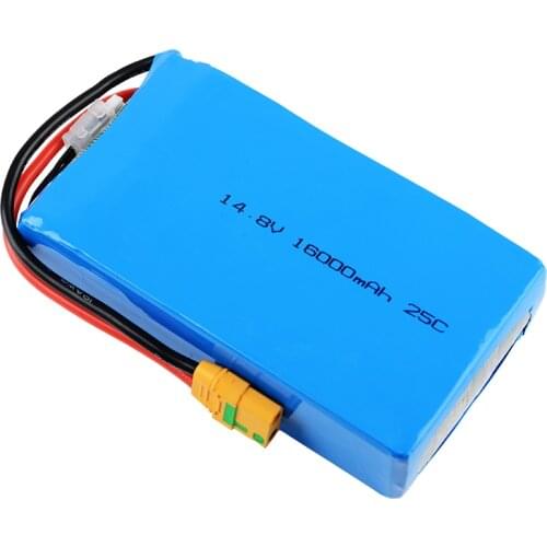 4S 14.8V 16000mAh 25C LiPo Battery XT60 XT90S Plug For 1/5 Rc Car RC Drone RC Aircraft Quadcopter Helicopter Airplane Boat