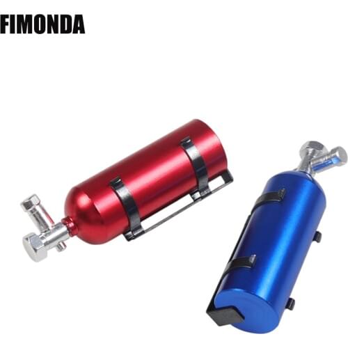 1/10 Scale Accessories Decoration Metal Nitrogen Gas Bottle for RC Crawler Axial SCX10 Traxxas TRX4 TAMIYA CC01 RC4WD D90 TF2