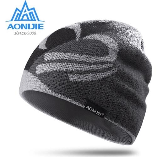 AONIJIE M24 M25 Snowboarding Cap Winter Knitted Hats Winter Windproof Thick Warm Ski Running Caps Outdoor Sports