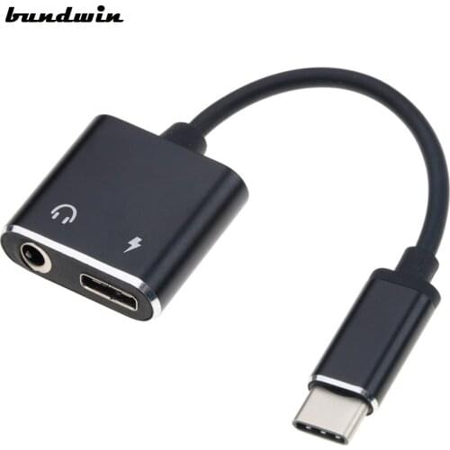 USB Type C Audio Adapter Type-C to 3.5mm Jack Earphone Audio Converter Cable for Samsung S8 Huawei mate 9 LG G5 G6 Xiaomi 6
