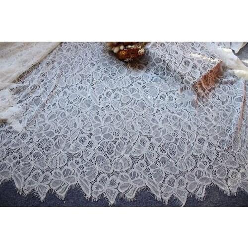 GLace 3M/Lot beautiful butterfly eyelash lace accessories DIY high quality fabric for dress sewing fabric TX698