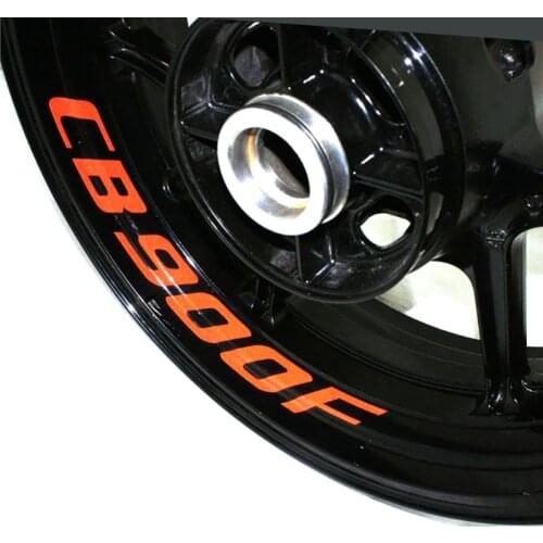 Motorcycle Wheel Sticker Decal Reflective Rim Bike Motorcycle Suitable for HONDA CB900F CB 900 F