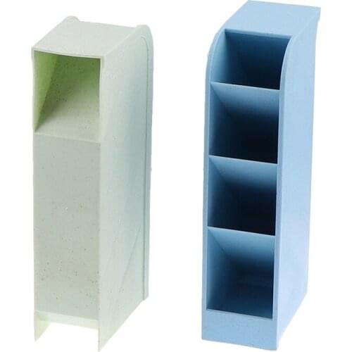 1PC Large Capacity Desk Pen Holder Pencil Makeup lipstic Storage Box Desktop Organizer Stand Case School Office Stationery