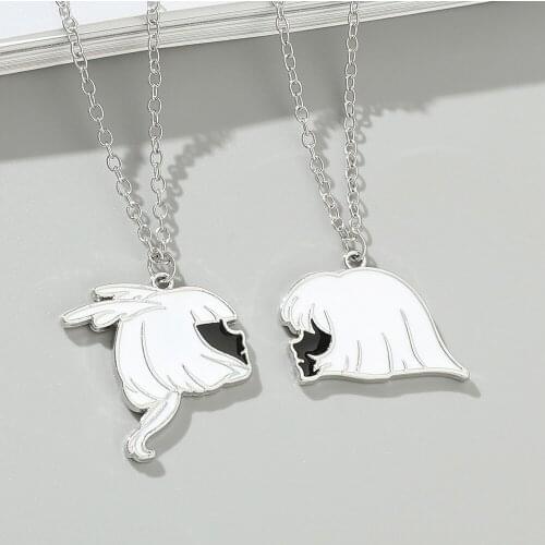 Game Sky Children Of Light Women Necklace Fashion Enamel Necklace Anime Monstrous Punk Necklace Charm Jewelry Party Accessories