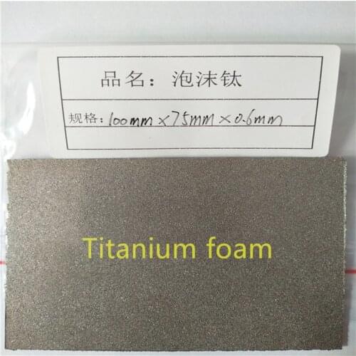 Foam metal titanium/Porous foam titanium alloy/Foam electrode/Experimental filter material/Catalyst foam titanium
