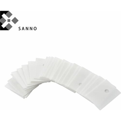 20pcs TO-220 / 247 / 264 / 3P aluminum oxide ceramic plate 0.6x14x20mm-2x20x25mm thermally conductive insulating sheet with hole