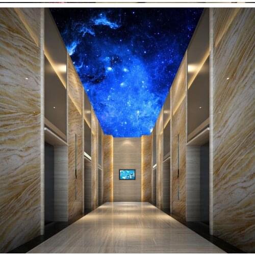 Custom photo wallpaper 3D Eurpean Fantasy star sky ceiling Living room TV backdrop bedroom 3d photo wallpaper