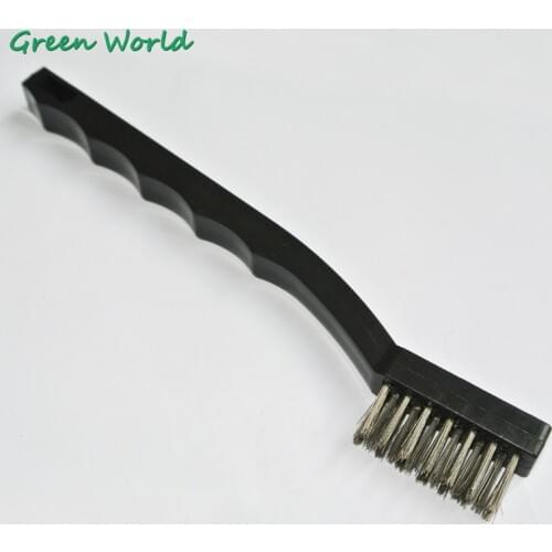 Green World 3pcs/lot Stainless Steel Gun Brush ,Utility Part Brush